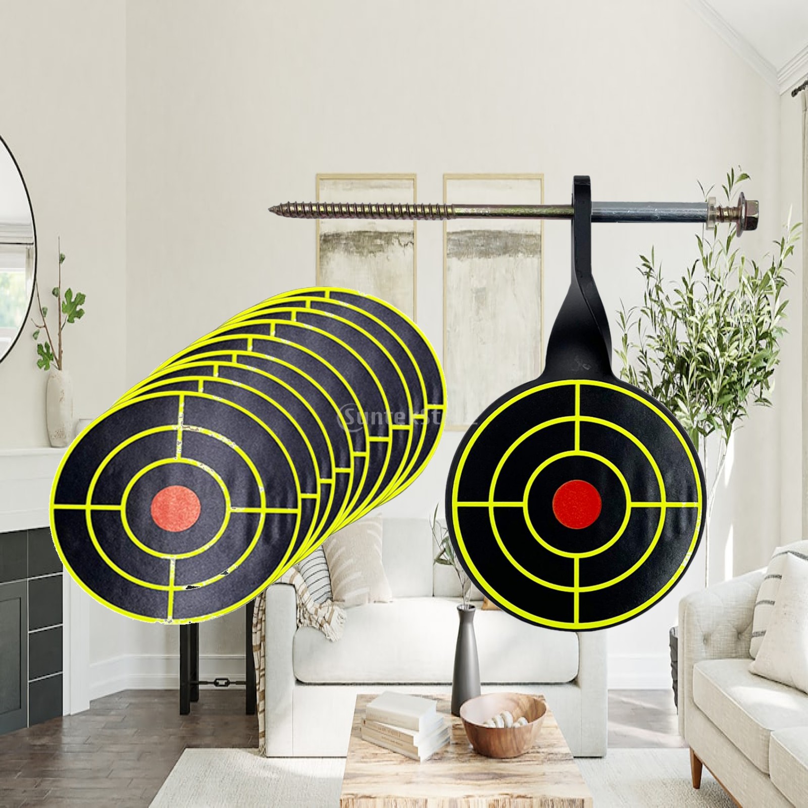 Draagbaar stalen doelbord in d - Hunting And Outdoor Shows recensie en prijs