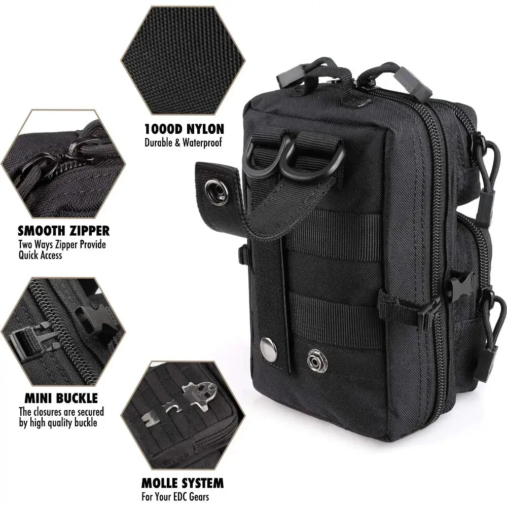 Kleine Molle-opbergtas, een co - Outdoor Hunting Gear Storage recensie en prijs