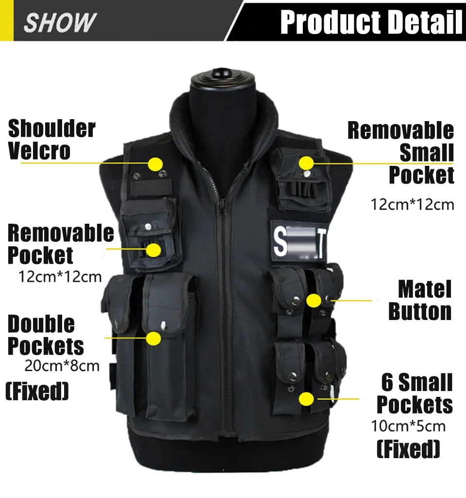 Multi Zakken Tactisch Vest Jac - Hunting Outdoor Game recensie en prijs