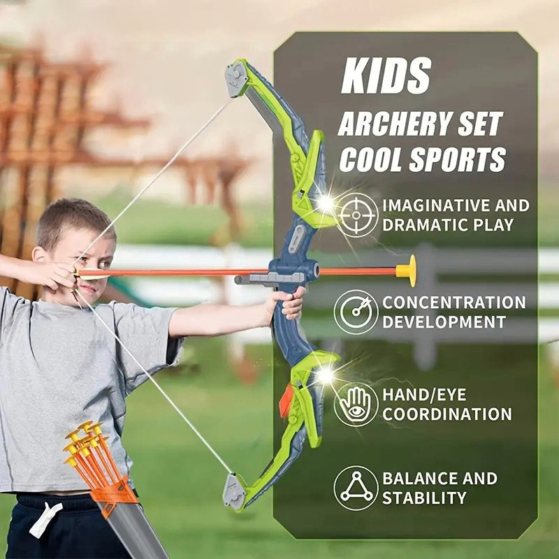 Boog en pijlen voor kinderen,  - Outdoor Hunting Games For Kids recensie en prijs
